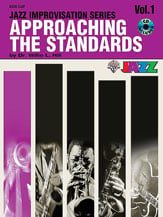 Approaching the Standards #1 Bass Clef Instruments BK/CD cover